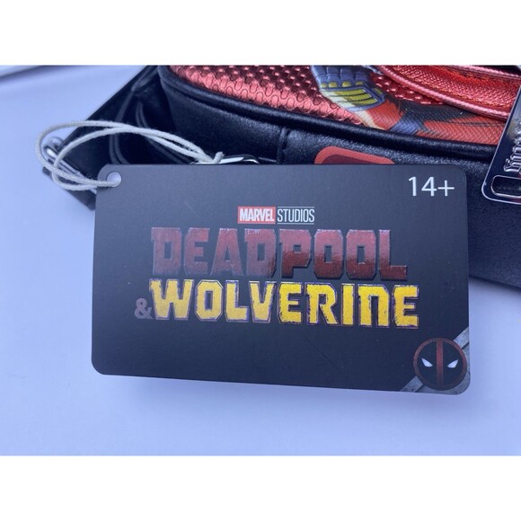 Loungefly Marvel Deadpool & Wolverine Crossbody Bag (NWT) Cross Body - Picture 7 of 9